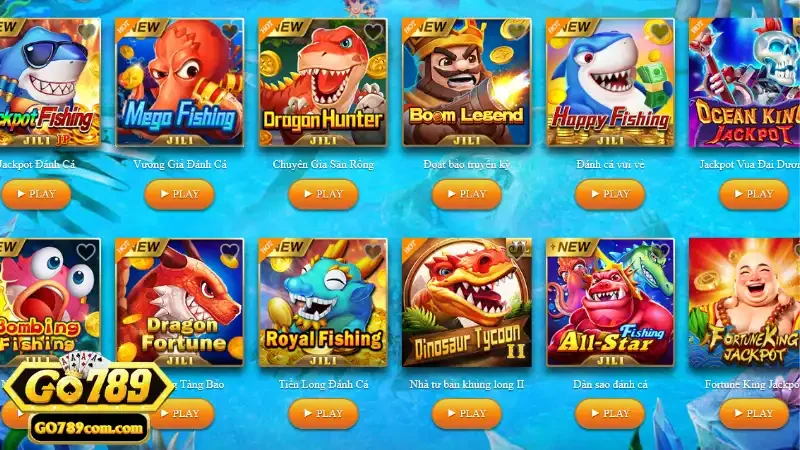 Bắn Cá Go789 – Trải Nghiệm Săn Thưởng Đỉnh Cao Hàng Đầu 4 Top 3 game bắn cá đổi thưởng thịnh hành nhất Go789