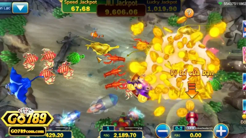 Bắn Cá Xèng - Game thú vị và chiến thắng lớn tại Go789 2 Giới thiệu Bắn Cá Xèng