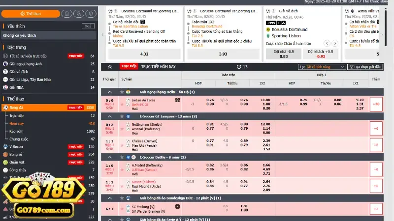 Game Thể Thao Go789 - Trải nghiệm cá cược thể thao đỉnh cao 4 Phân tích cơ sở dữ liệu để đặt cược hiệu quả